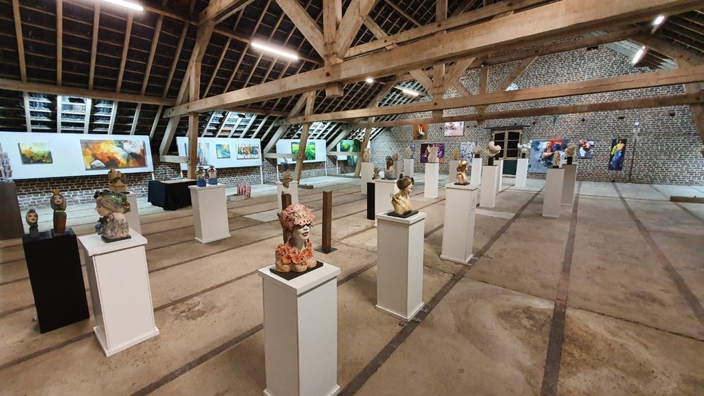 Kunstweekend Cartils, tentoonstelling